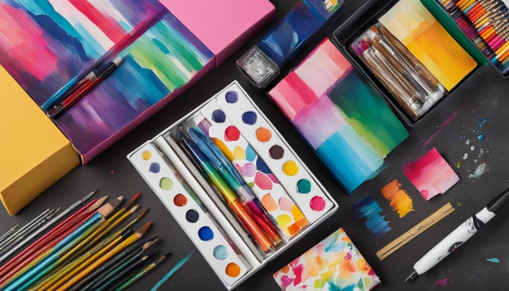 SketchBox subscription box for creatives