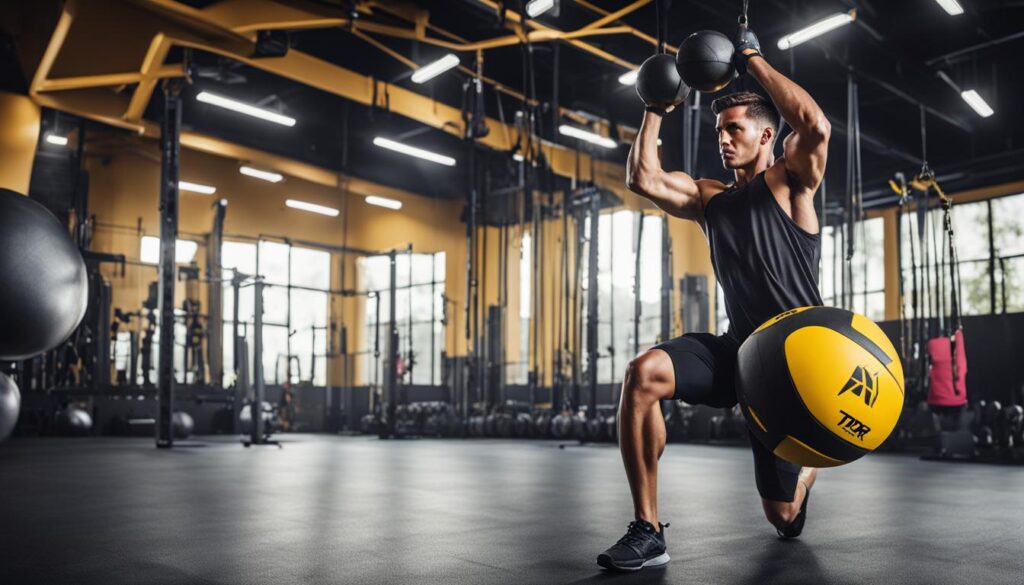 TRX HexGrip Medicine Ball